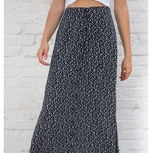 brandy melville floral skirt